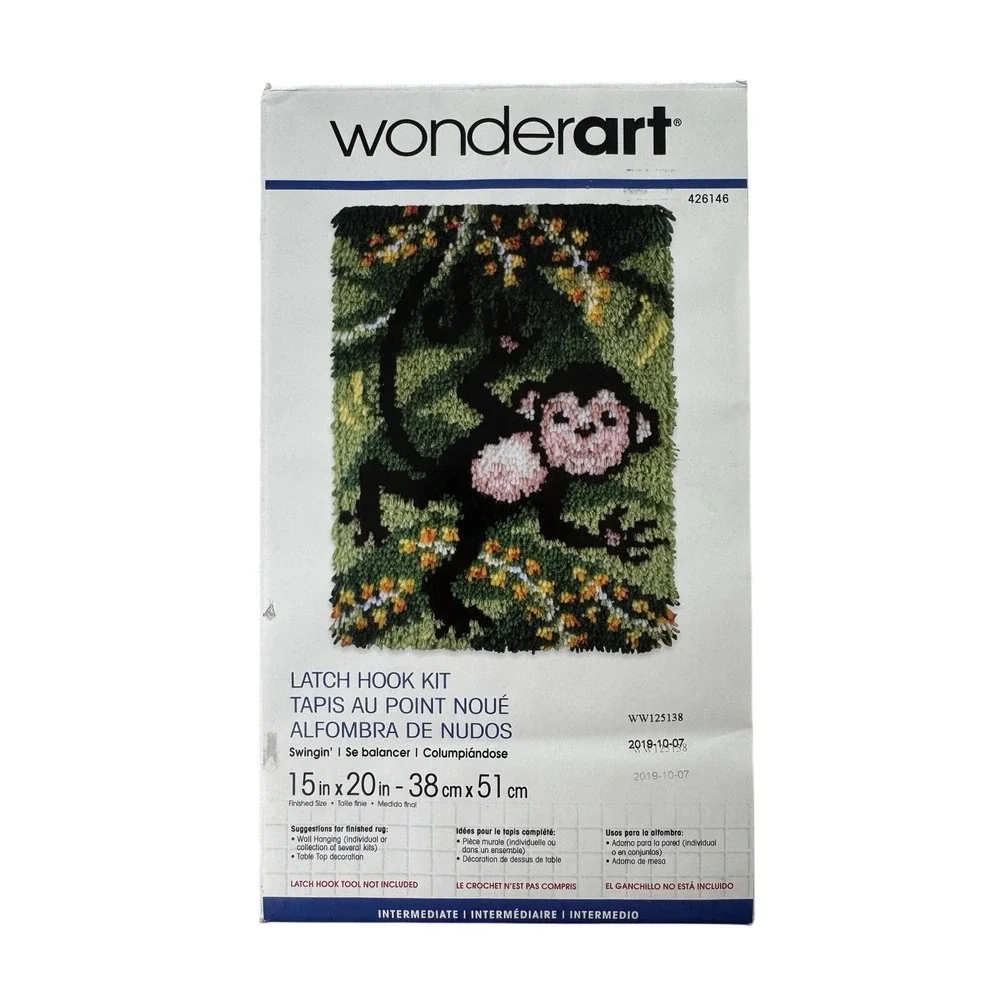 Spinrite Caron Wonderart Latch Hook Kit 15